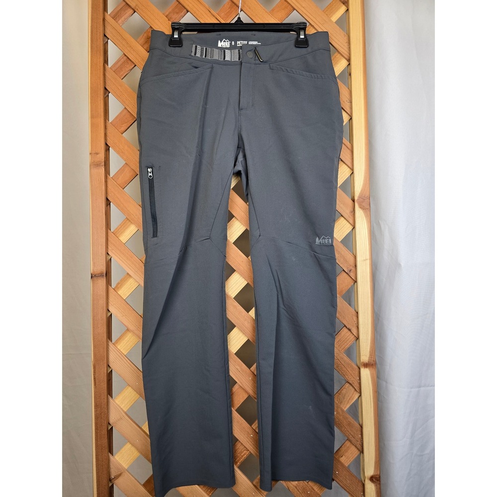 REI Co-op Hiking Pants Womens 8 Petite Gray Active Outdoor - NWOT